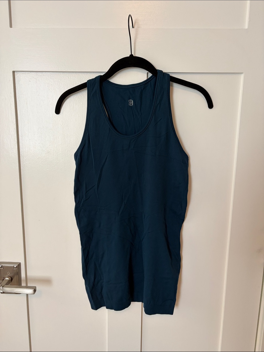 Sweaty Betty Marine Blue Moisture Wicking Workout Athletic Tank